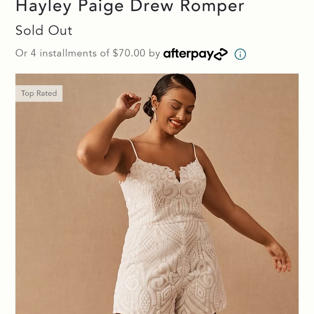 Hayley Paige "Drew" Romper